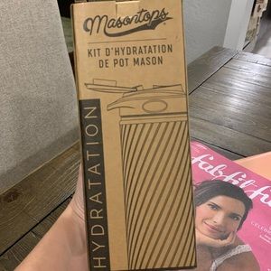 Masontops Mason Jar Hydration Bottle and Sleeve